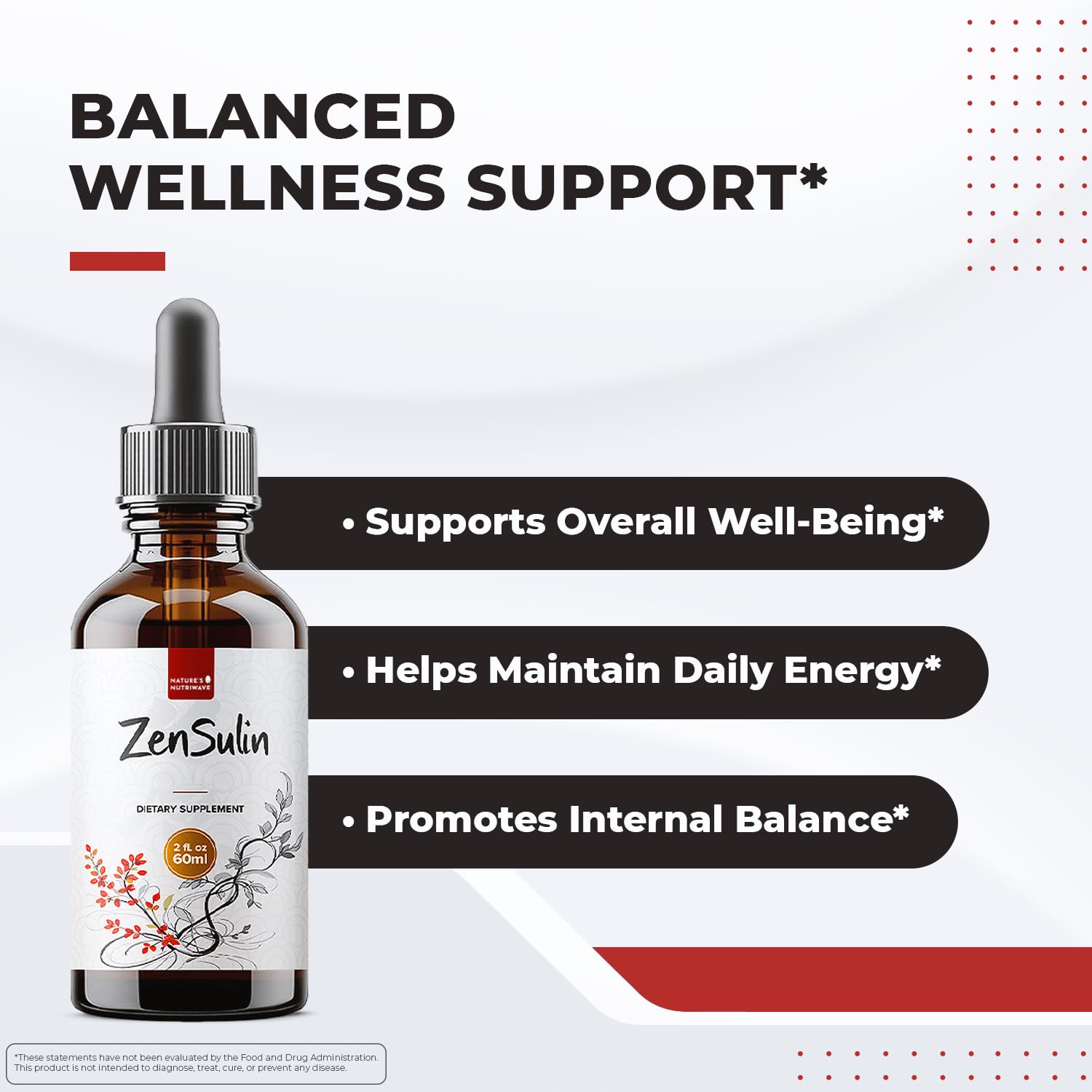 Amazon.com: Nature's NutriWave ZenSulin &ndash; Natural Liquid Supplement with  Cinnamon, Licorice Root, Turmeric & More &ndash; 60ml, 1 Month Supply &ndash; Non-GMO,  Gluten-Free, Made in USA : Health & Household